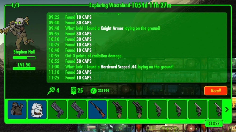 Fallout Shelter gameplay screenshot