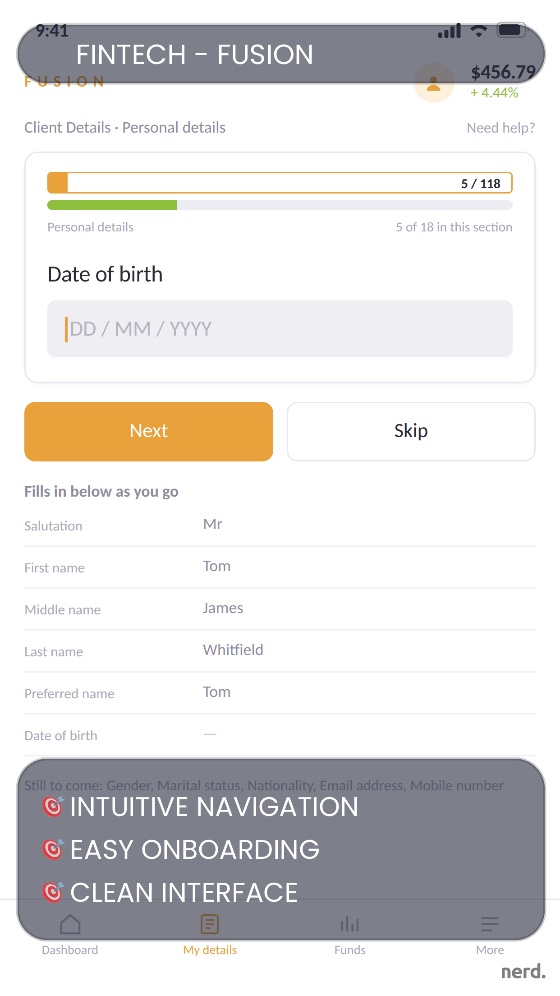Case study 1 — screenshot 1